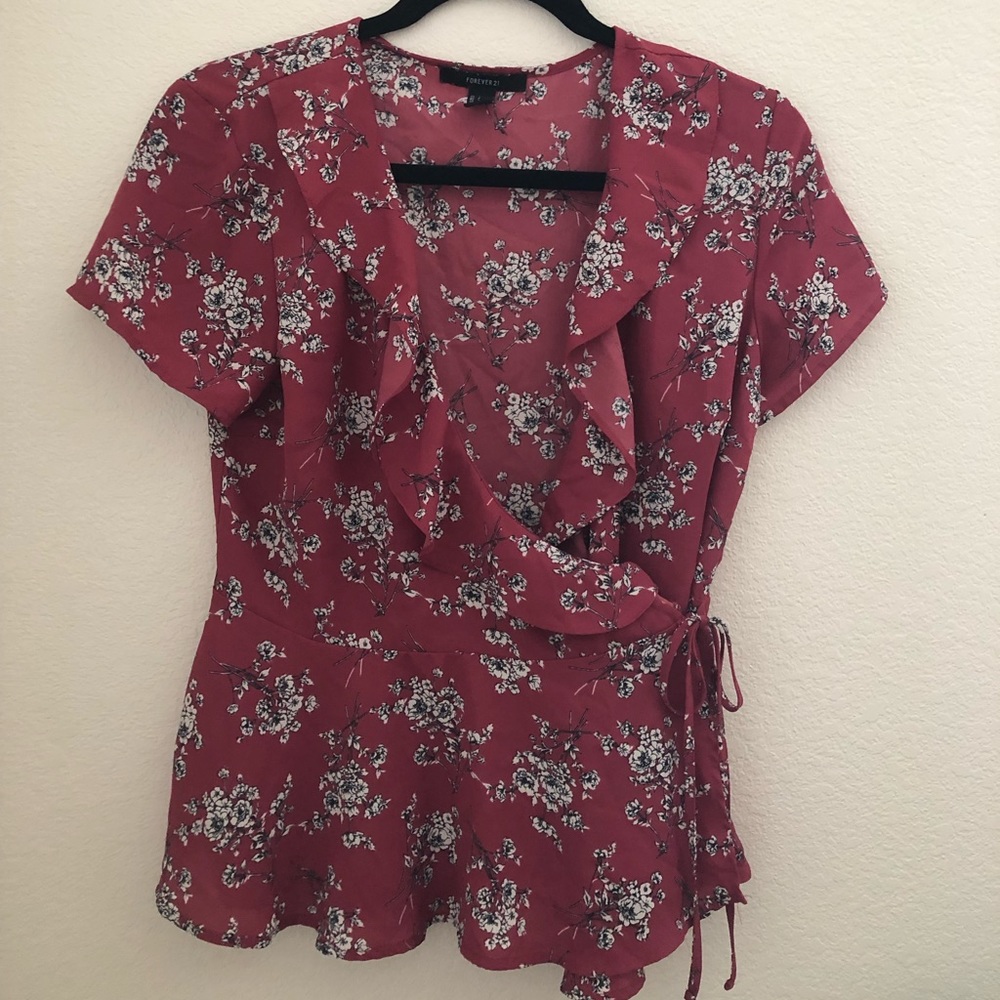 Forever 21 Wrap Top